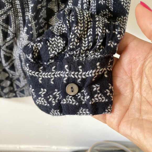 Velvet by Graham Spencer Women's Cheesecloth Blouse, UK Size 14 - Picture 9 of 14